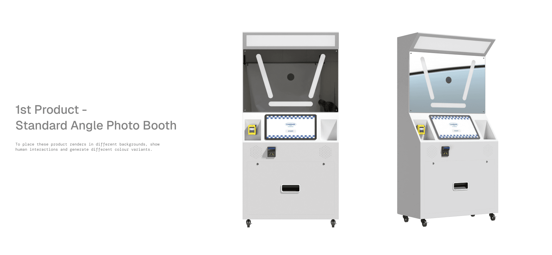 Standard Angle Photo Booth