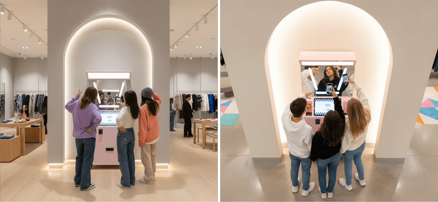 Photo Booth Retail Experience