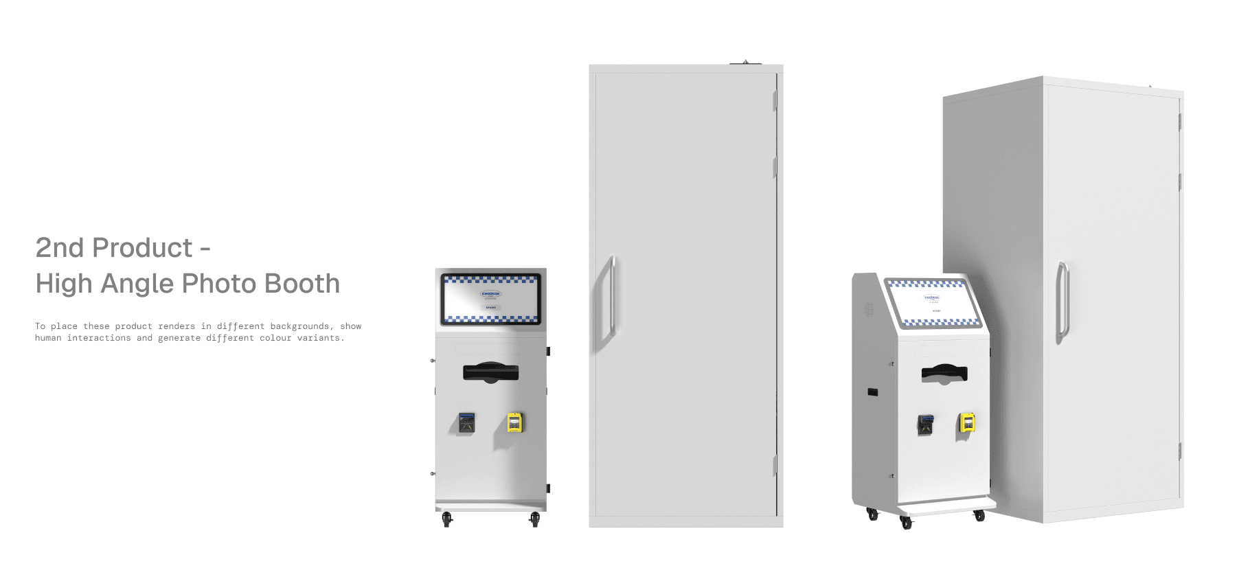 High Angle Photo Booth Product