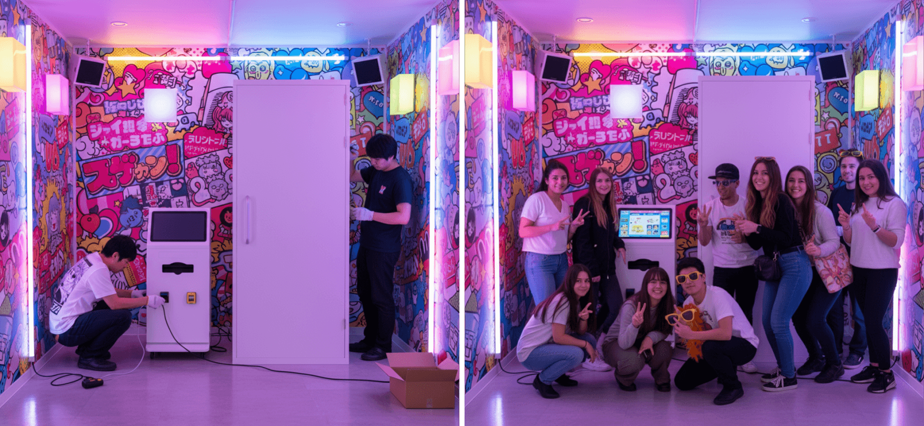 Photo Booth Interior Experience