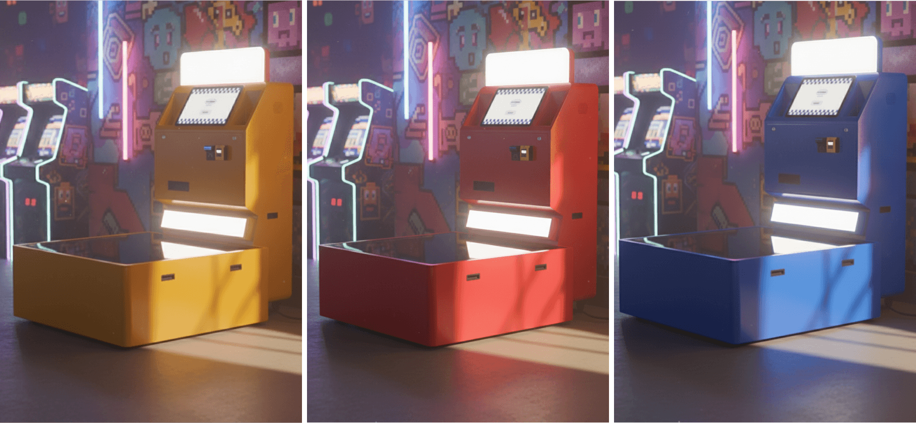 Photo Booth Arcade Color Collection